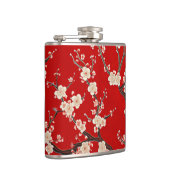 赤エレガント梅 フラスク (右)