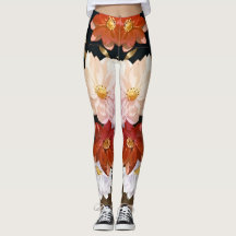 赤エレガント白とピンクの水彩花模様