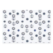 赤エレガント白と青をテーマに航海のした