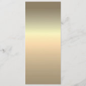 赤エレガント結婚の メニュー (裏面)