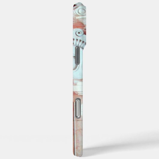 赤エレガント芸術的白ファンタジーデコール Case-Mate iPhoneケース (裏面 / 右)