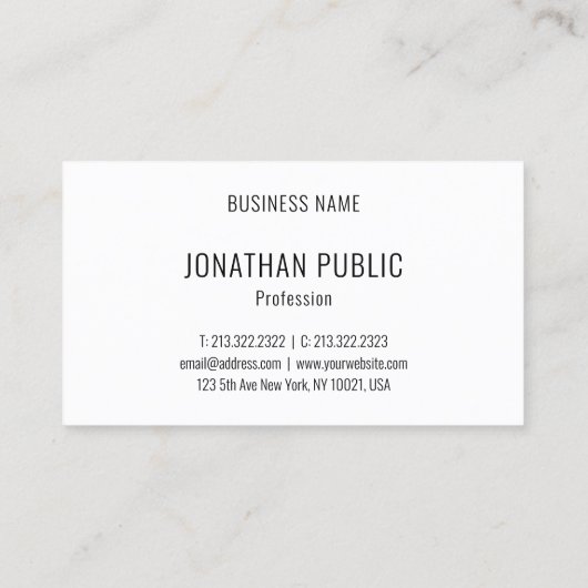 赤エレガント茶モダン抽象芸術テンプレート 名刺 (裏面)