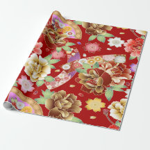 赤エレガント金ゴールドアモダンジアフローラ