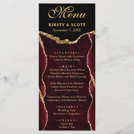 赤エレガント金ゴールドフェイクグリッターアゲ結婚ート メニュー