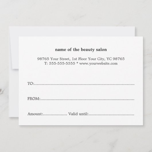 赤エレガント金ゴールドフェイクハート美しいサロン (裏面)