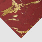 赤エレガント金ゴールド大フェイク理石クリスマス 薄葉紙 (詳細)
