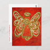 赤エンジェルポストカード ポストカード (正面/裏面)