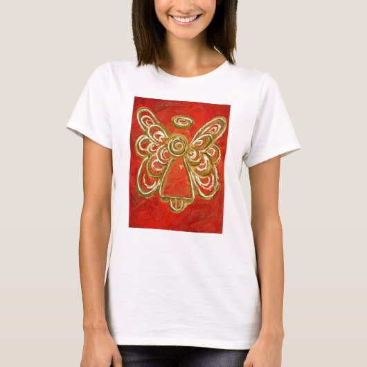 赤エンジェルTシャツ Tシャツ (正面)
