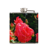 赤オエレガントレンジサンゴバラバラ園 フラスク (裏面)