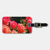 赤オエレガントレンジサンゴバラバラ園 ラゲッジタグ (正面横)