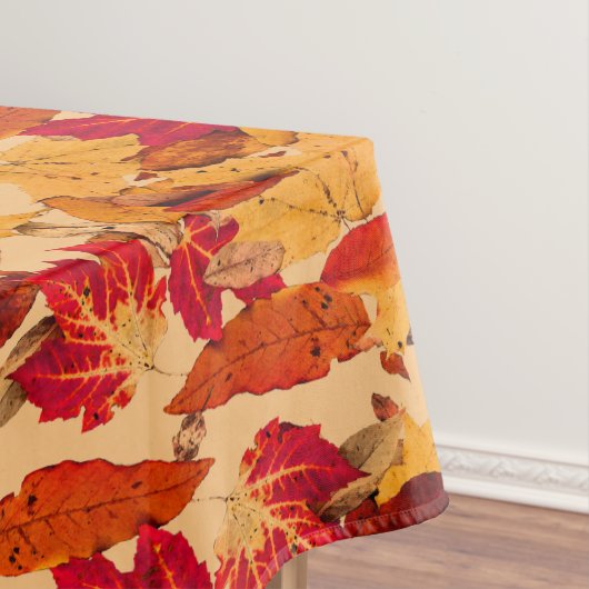 赤オレンジイエローブラウンの紅葉 テーブルクロス (インサイチュ)