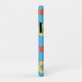 赤オレンジ色のポピー ポピーの花 ブルーの女の子の名前 Case-Mate iPhoneケース (裏面/右)