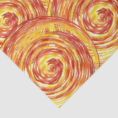 赤オレンジ色イエローマンダラデクページ 薄葉紙 (詳細)