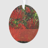 赤オ鮮やかレンジファイアブッシュ オーナメント (正面)