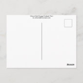 赤オ鮮やかレンジファイアブッシュ ポストカード (裏面)