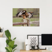 赤カイト ポスター (ホームオフィス)