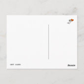 赤カエル ポストカード (裏面)