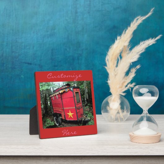 赤カスタマイズジプシーの小隊商 フォトプラーク (インサイチュ)