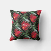 赤カスタマイズジプシー小さなキャラバンオンキャラバン クッション (裏面)