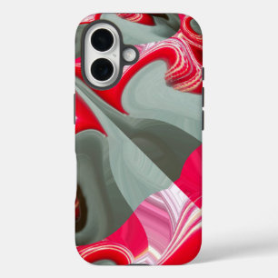 赤カスタマイズ製品 iPhone 16ケース