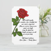 赤カスタムいバラの共感書 シーズンカード (スタンド正面)