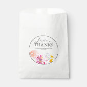 赤カスタムちゃんシャワーのフローラ優先バッグ フェイバーバッグ (正面)