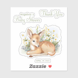 赤カスタムちゃんシャワー用のビニールカットのシール。 シール