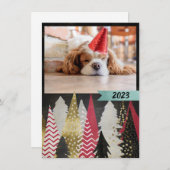 赤カスタムと黒写真 ノートカード (正面/裏面)