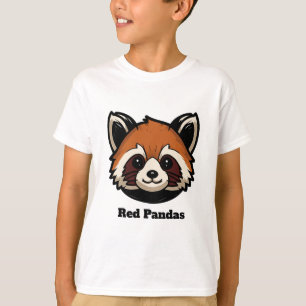 赤カスタムパンダ青年Tシャツ（氏名・番号） Tシャツ