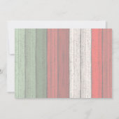 赤カスタム緑風化木板パターン シーズンカード (裏面)