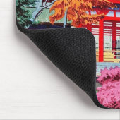 赤カッコいい寺春浅野竹二 マウスパッド (コーナー)