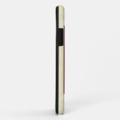 赤カヌー、ボート写真、湖、名前、  Case-Mate iPhoneケース (裏面/右)