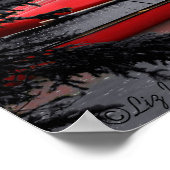 赤カヌー ポスター (角)