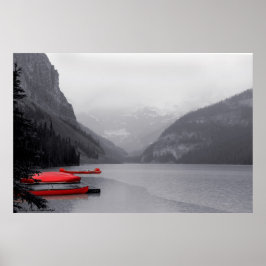 赤カヌー ポスター