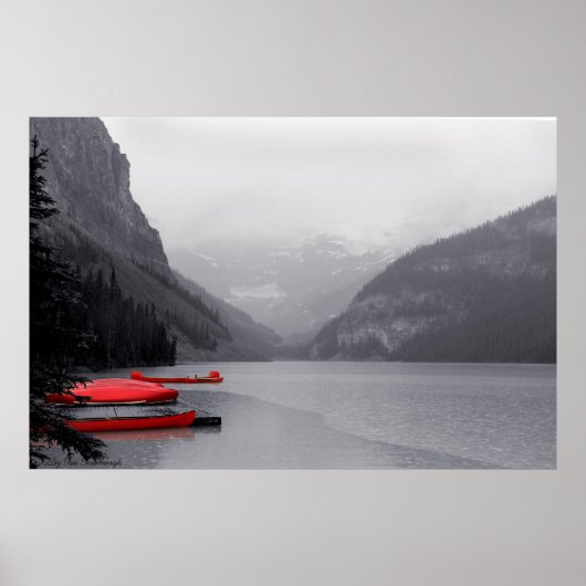 赤カヌー ポスター (正面)