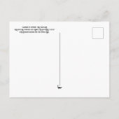 赤カメリア ポストカード (裏面)