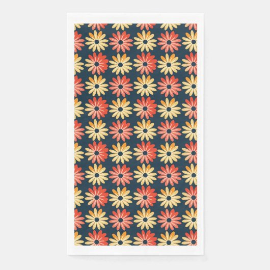 赤カラフルいオレンジ色の花のフローラ (正面)