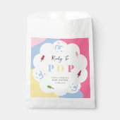 赤カラフルちゃんシャワー準備ポップ・アートのポスシクル フェイバーバッグ (正面)