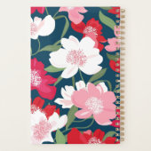 赤カラフルフローラブフェミニンルーカンパニー プランナー手帳 (裏面)