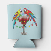 赤カラフルワインを飲むマコーパロッツ 缶クーラー (裏面)