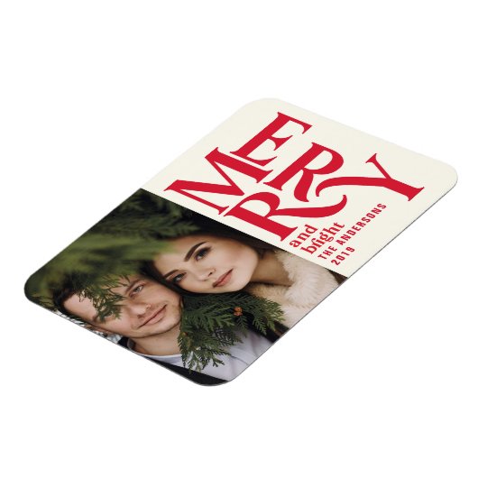 赤カラフルヴィンテージメリーの発表 マグネット (左側)