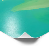 赤カラフル色、黒および黄色の甲虫ストライプ虫 フォトプリント            (角)