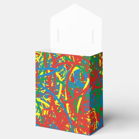 赤カラフル青グリーンイエロースクライブズクレヨン フェイバーボックス (オープン)