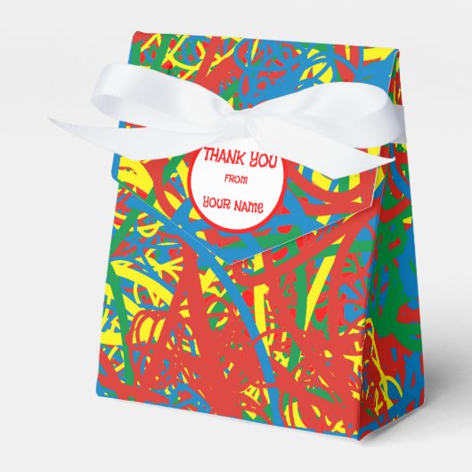 赤カラフル青グリーンイエロースクライブズクレヨン フェイバーボックス (正面サイド)