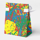 赤カラフル青グリーンイエロースクライブズクレヨン フェイバーボックス (裏面サイド)