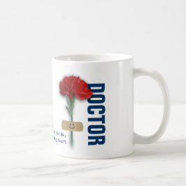 赤カーネーション医師鑑賞贈 コーヒーマグカップ
