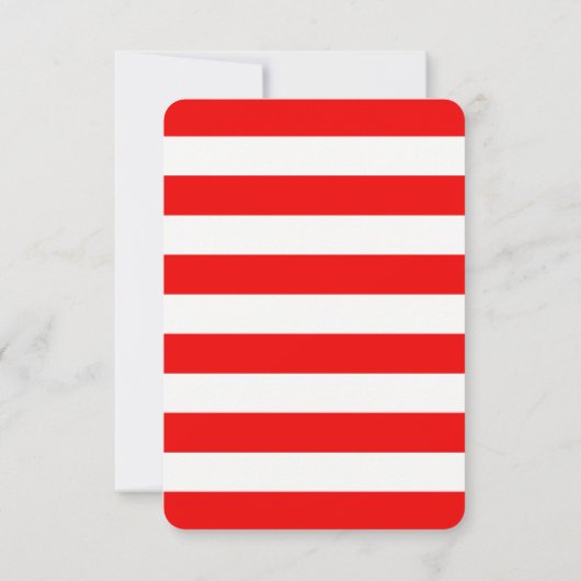 赤カ航海のニ小パーソナライズされた洗礼 招待状 (裏面)