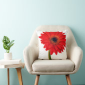 赤ガーベラデイジー花フローラデイジー花 クッション (椅子)