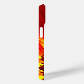 赤ガーベラデイジー花写真スクリプト名前をカスタムする Case-Mate iPhoneケース (裏面 / 右)