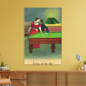 赤キス キャンバスプリント (インサイチュ (リビング))